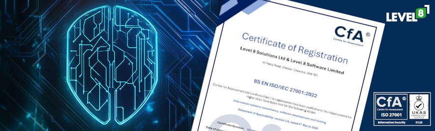 LEVEL8 ISO 27001 recertification